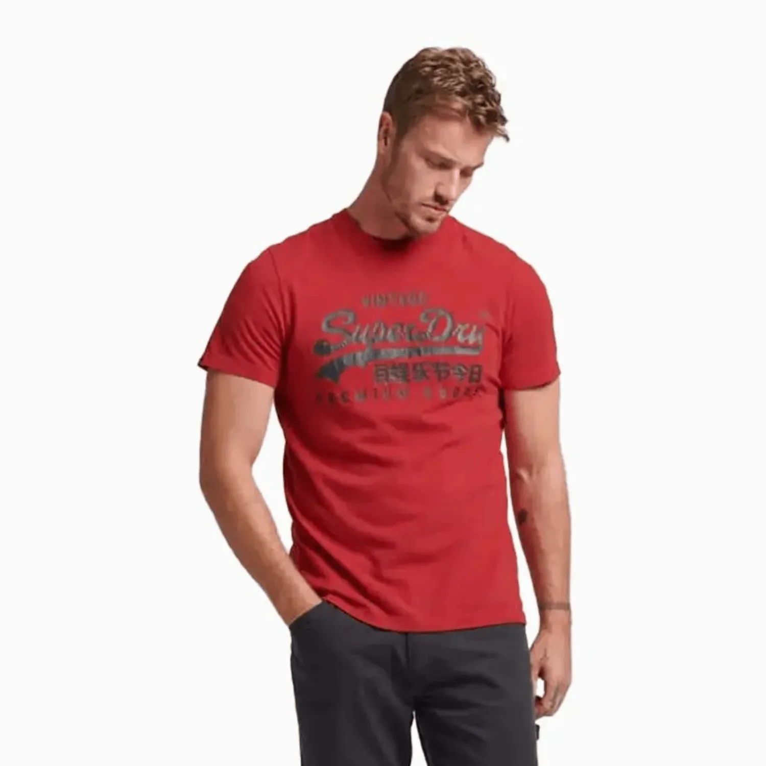 Men's Vintage Logo Heritage T Shirt