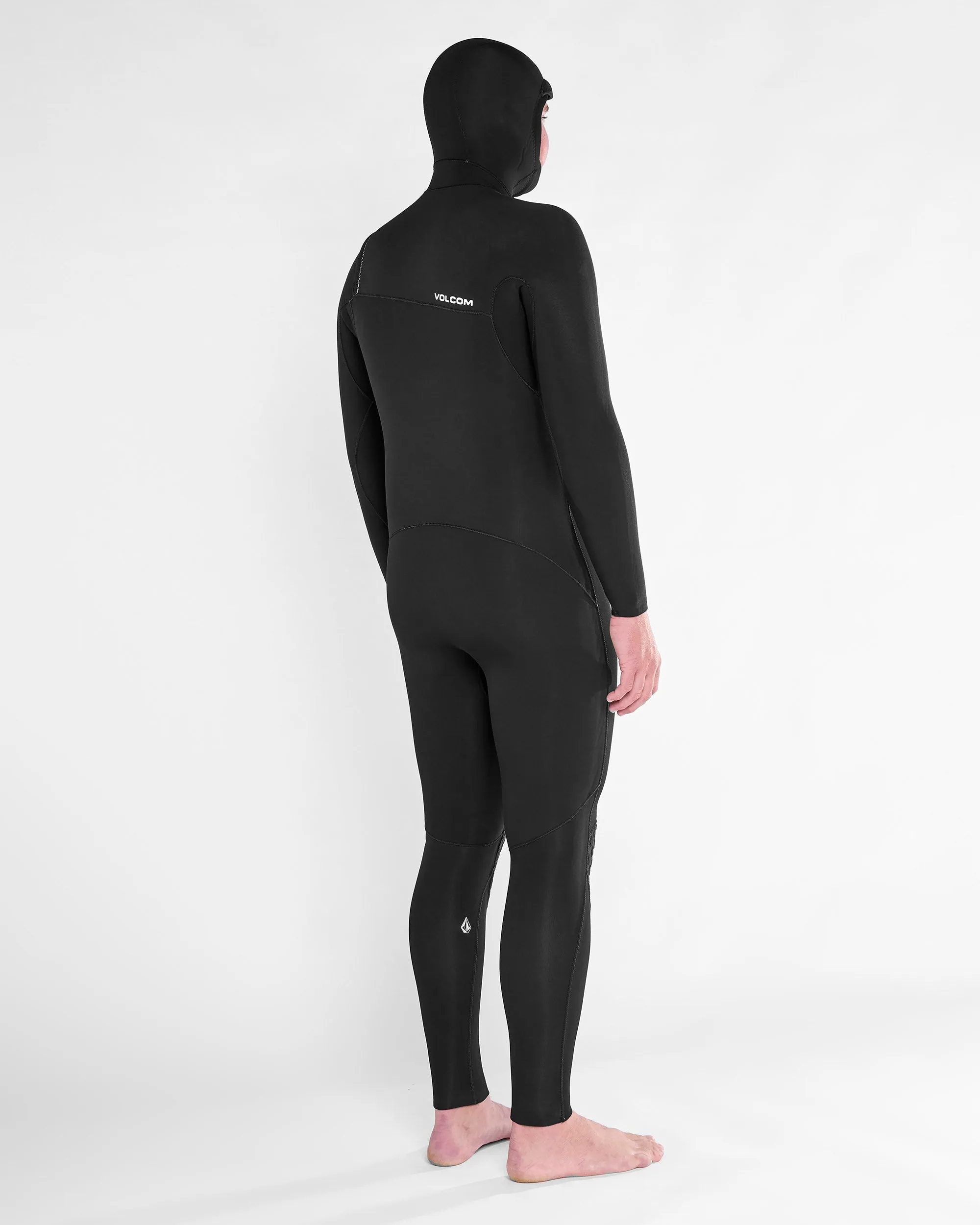 Modulator 4/3Mm Hooded Chest zip Wetsuit - BLACK
