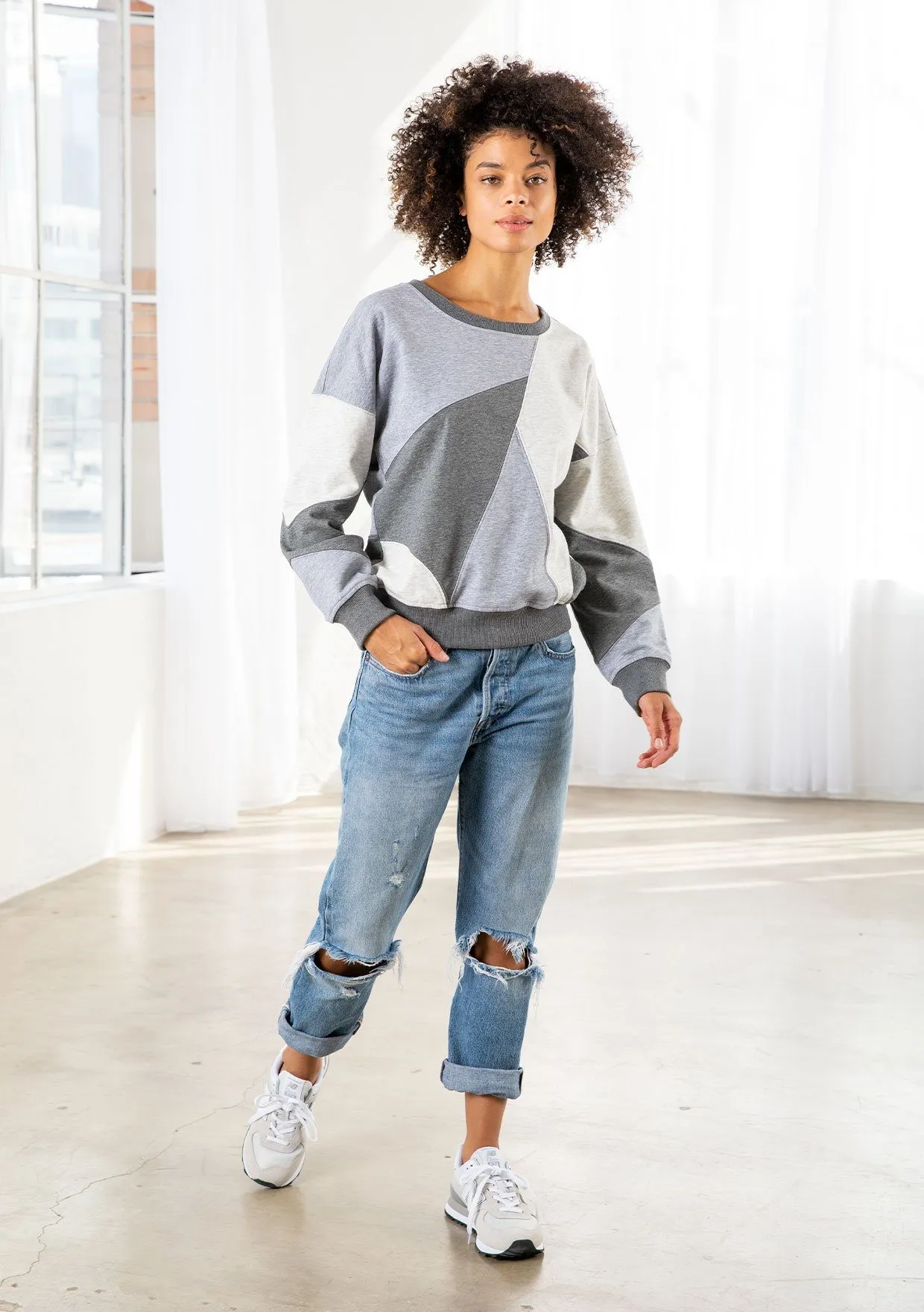 Motley Patchwork Sweatshirt