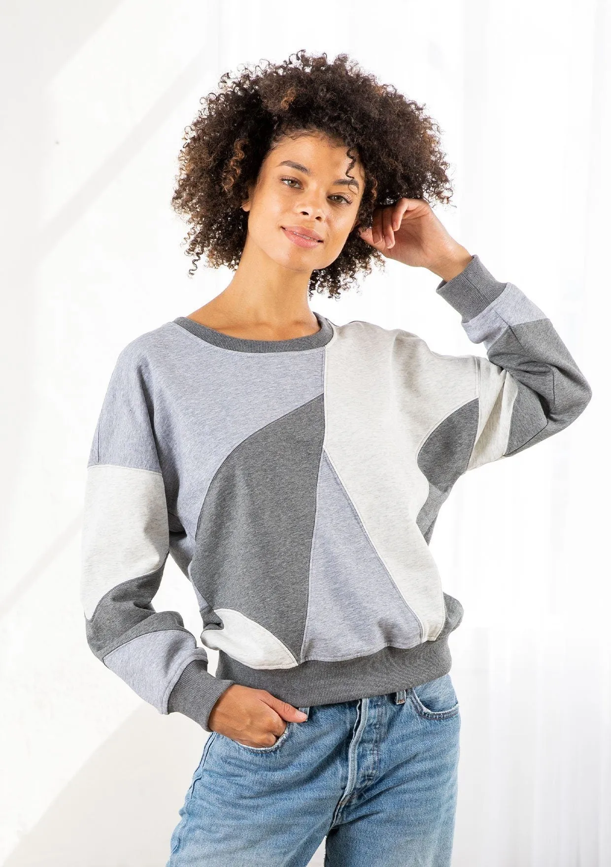 Motley Patchwork Sweatshirt