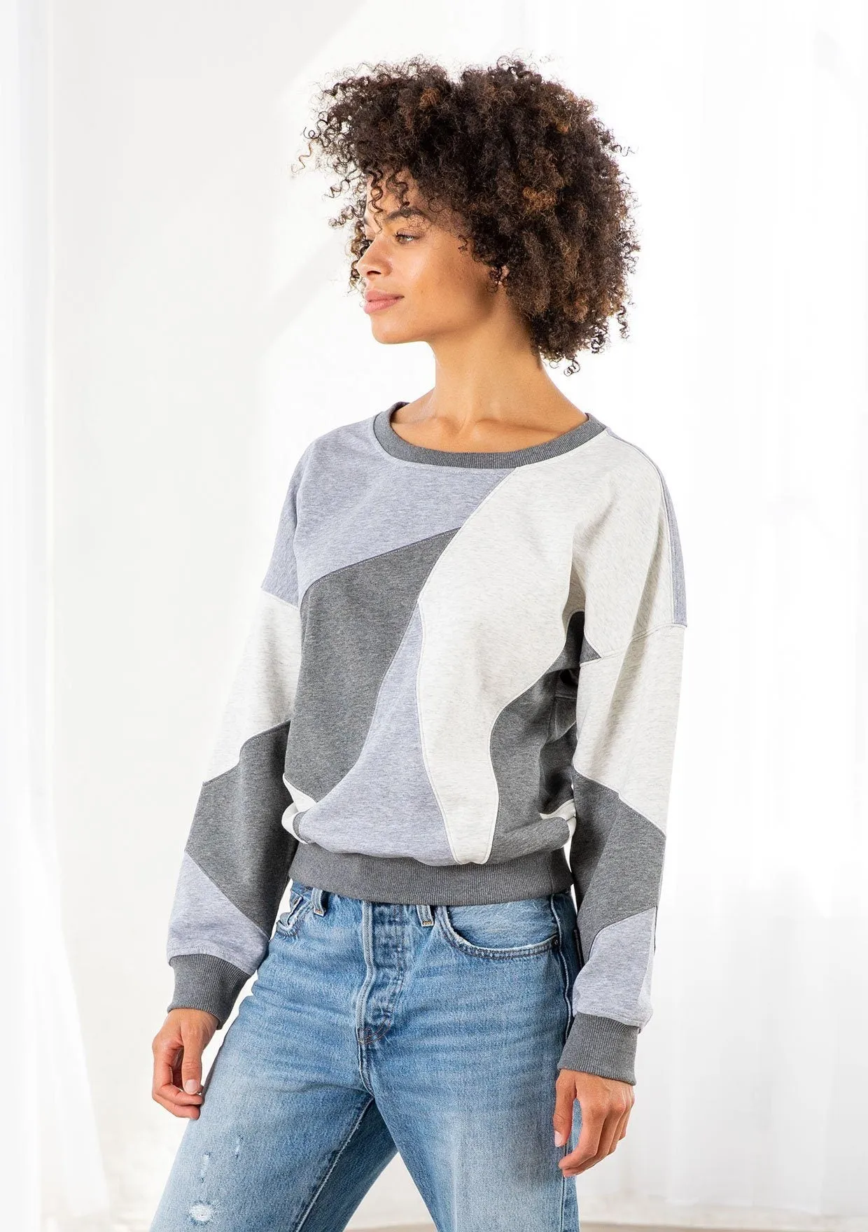 Motley Patchwork Sweatshirt