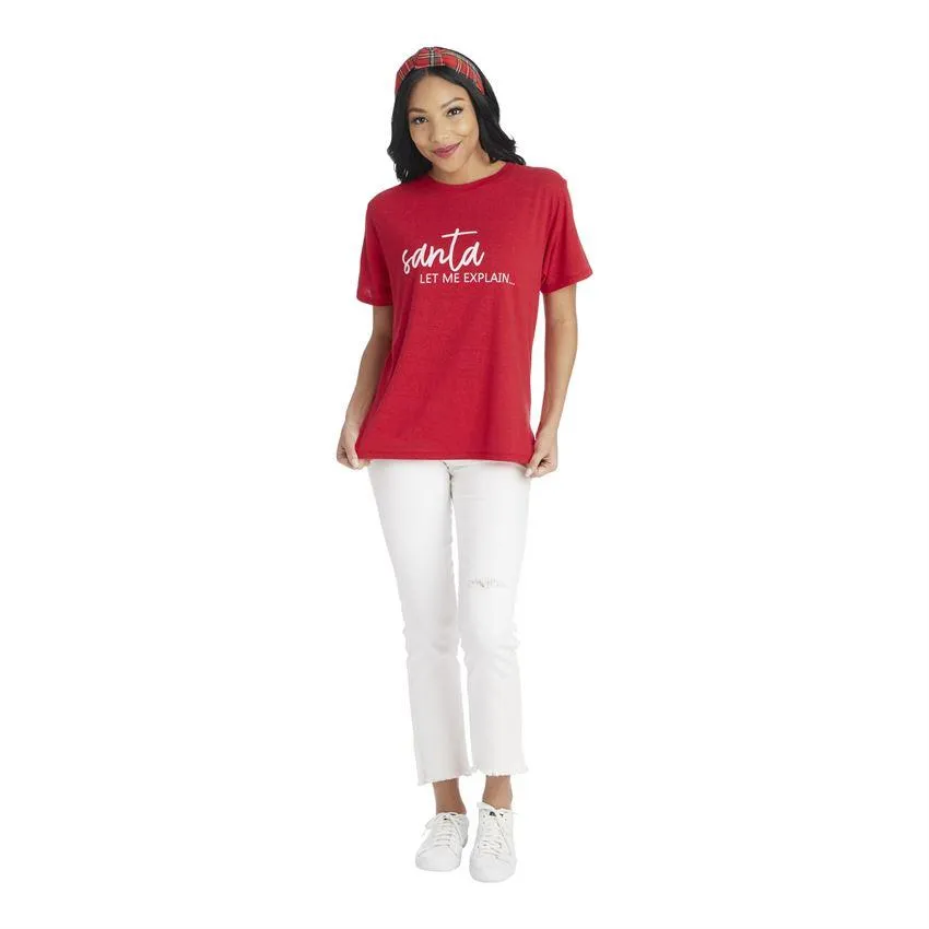 Mud Pie Women's Holiday Graphic Tees
