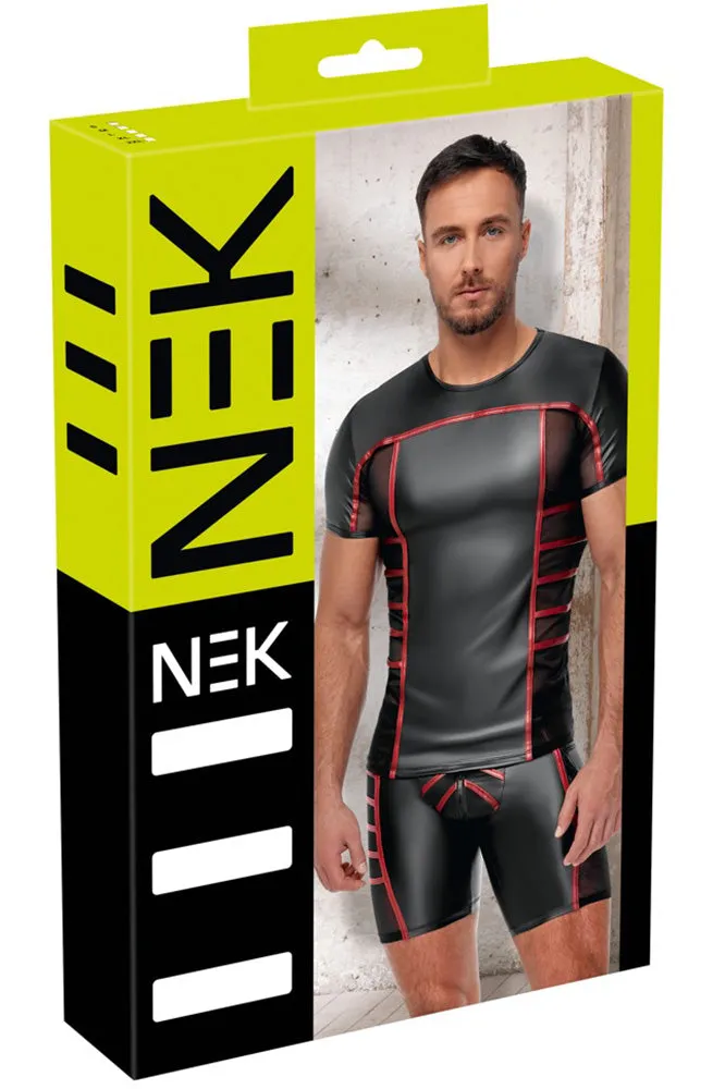 NEK Black Red Shirt