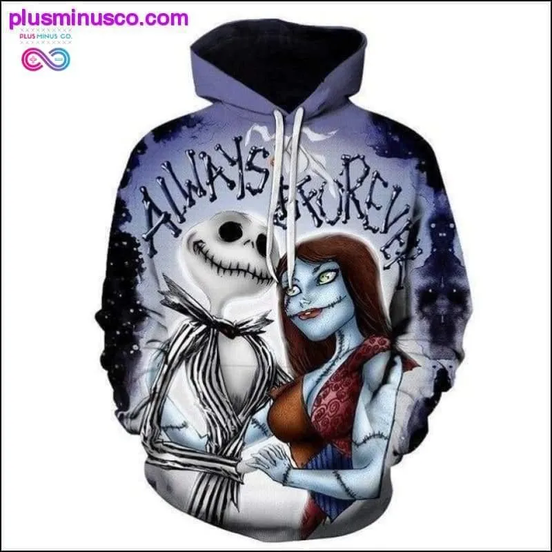 New 3D printing hoodie men's women's printed Christmas tree