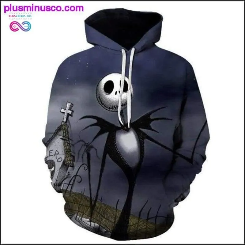 New 3D printing hoodie men's women's printed Christmas tree