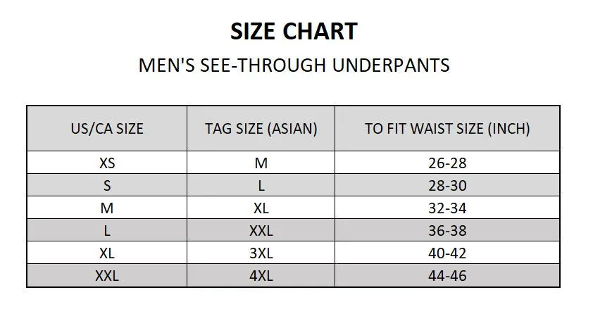 No-Chafe See-Through Ice Silk Mesh Trunks for Men (5-Pack) JEWYEE 1928