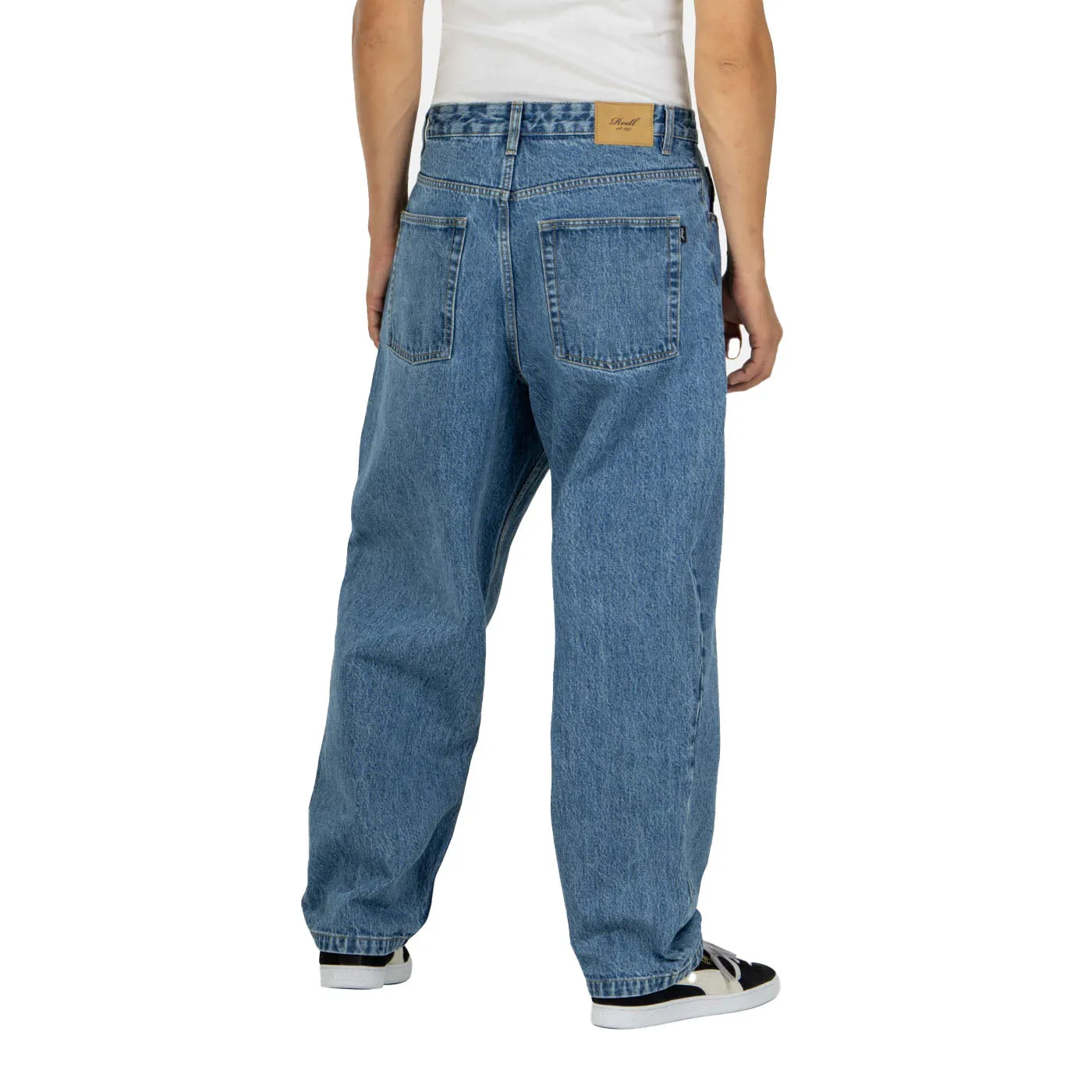 Organic Baggy Vintage Smoke Blue