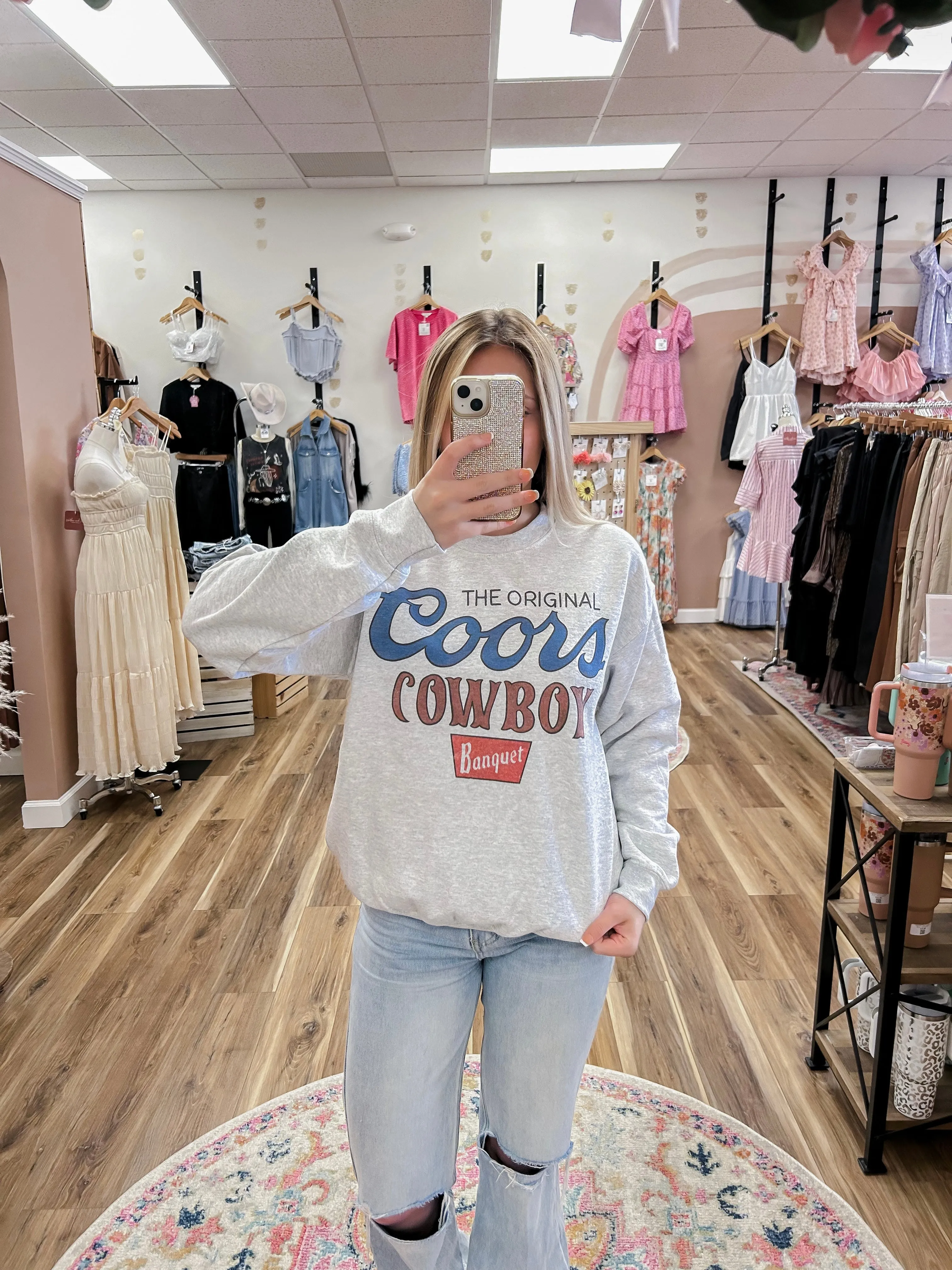 Original Cowboy Graphic Sweatshirt