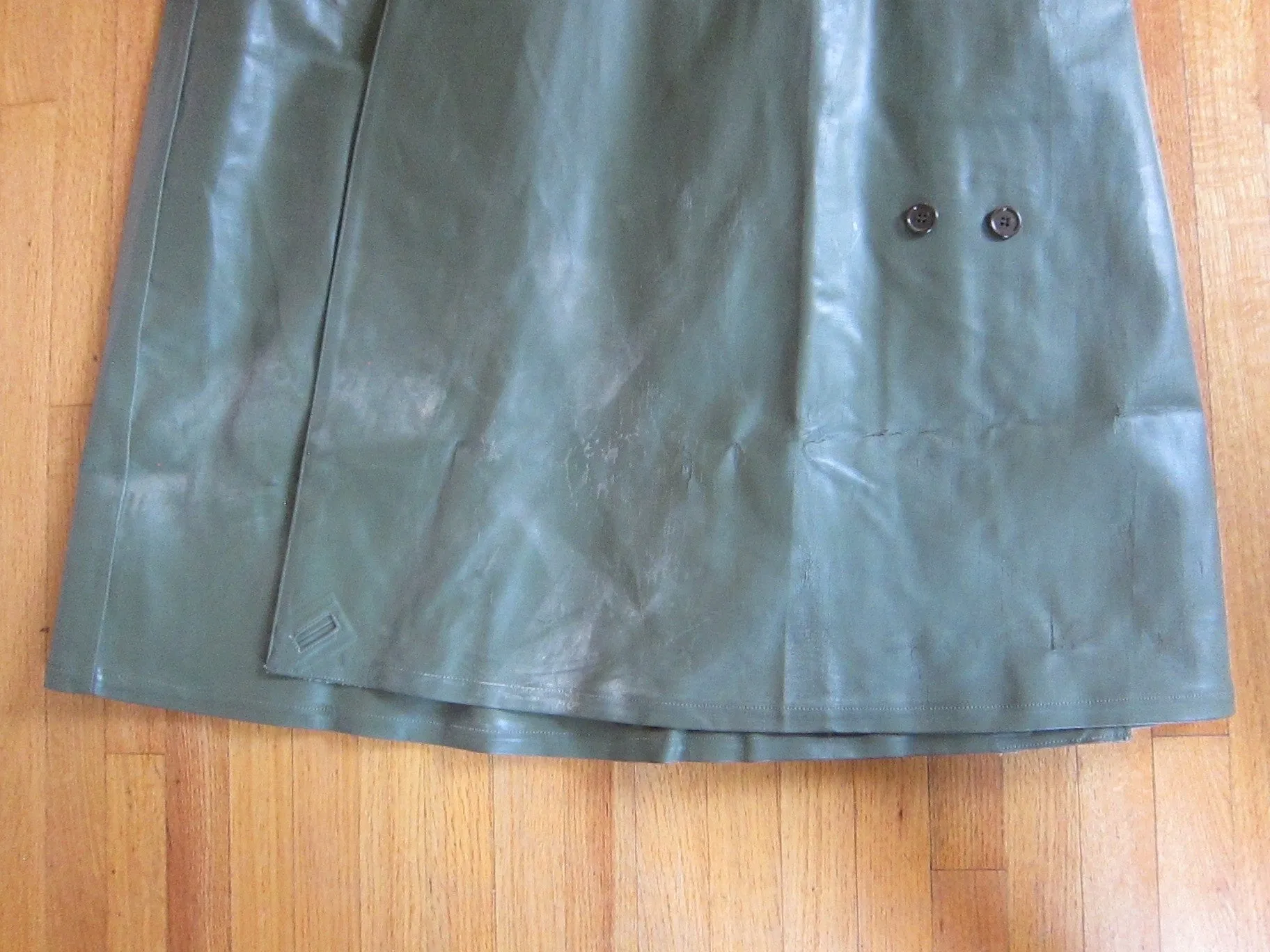 Original WW2 German Motorcycle Military Coat - Ariel Moulins