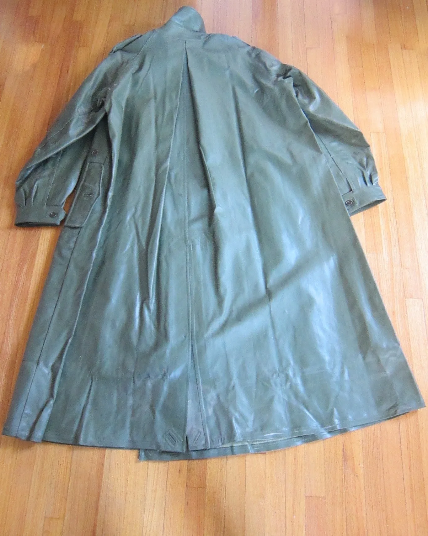 Original WW2 German Motorcycle Military Coat - Ariel Moulins