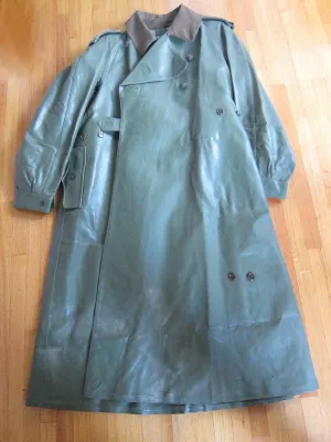 Original WW2 German Motorcycle Military Coat - Ariel Moulins