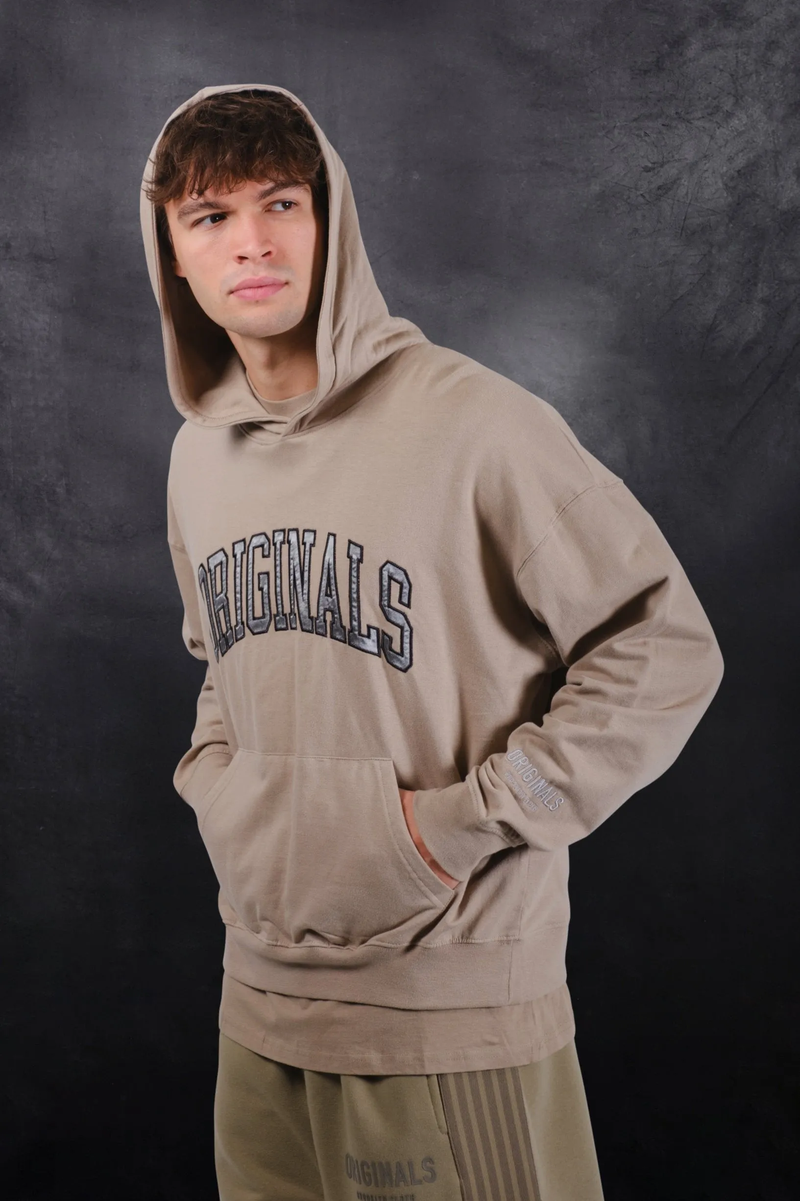 Originals Satin Applique Hoodie