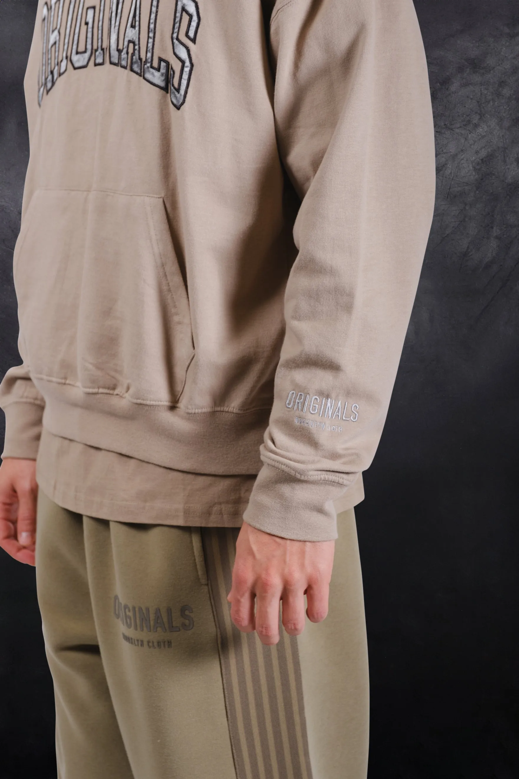 Originals Satin Applique Hoodie