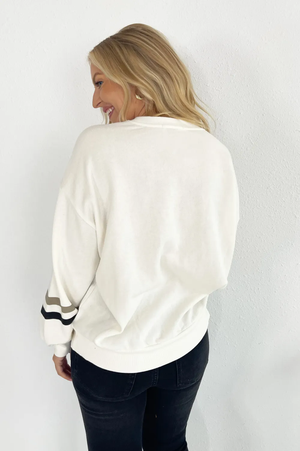 Oversized Game Day Sweatshirt