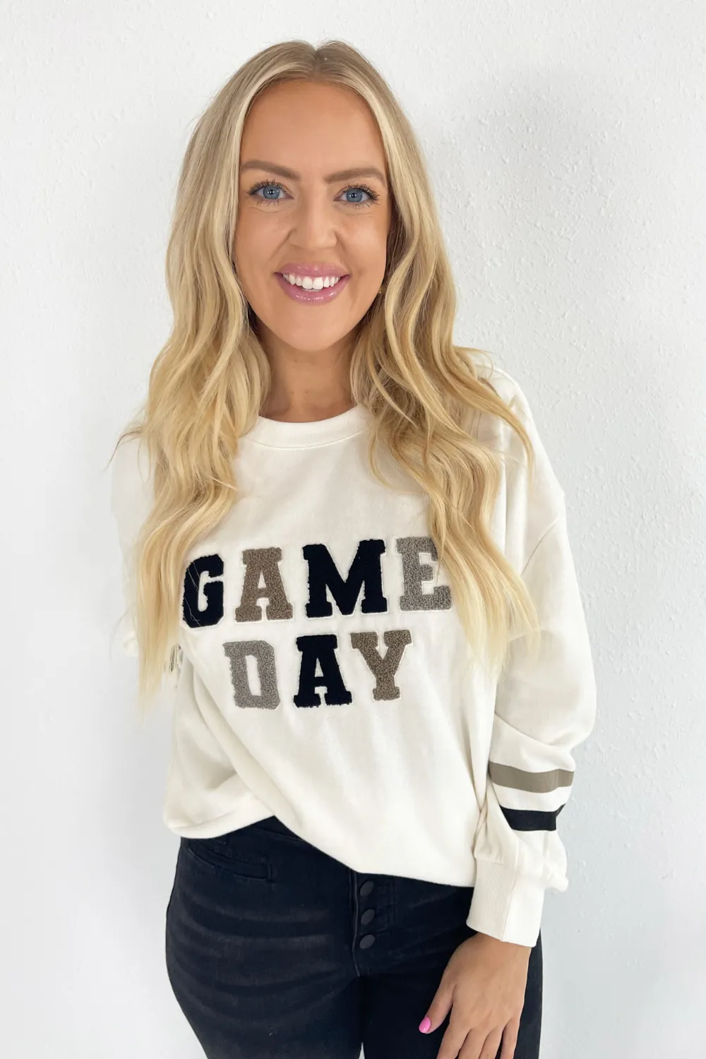 Oversized Game Day Sweatshirt