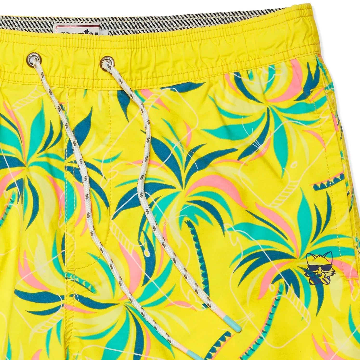 Part Pants USA Gator Done Short - Yellow