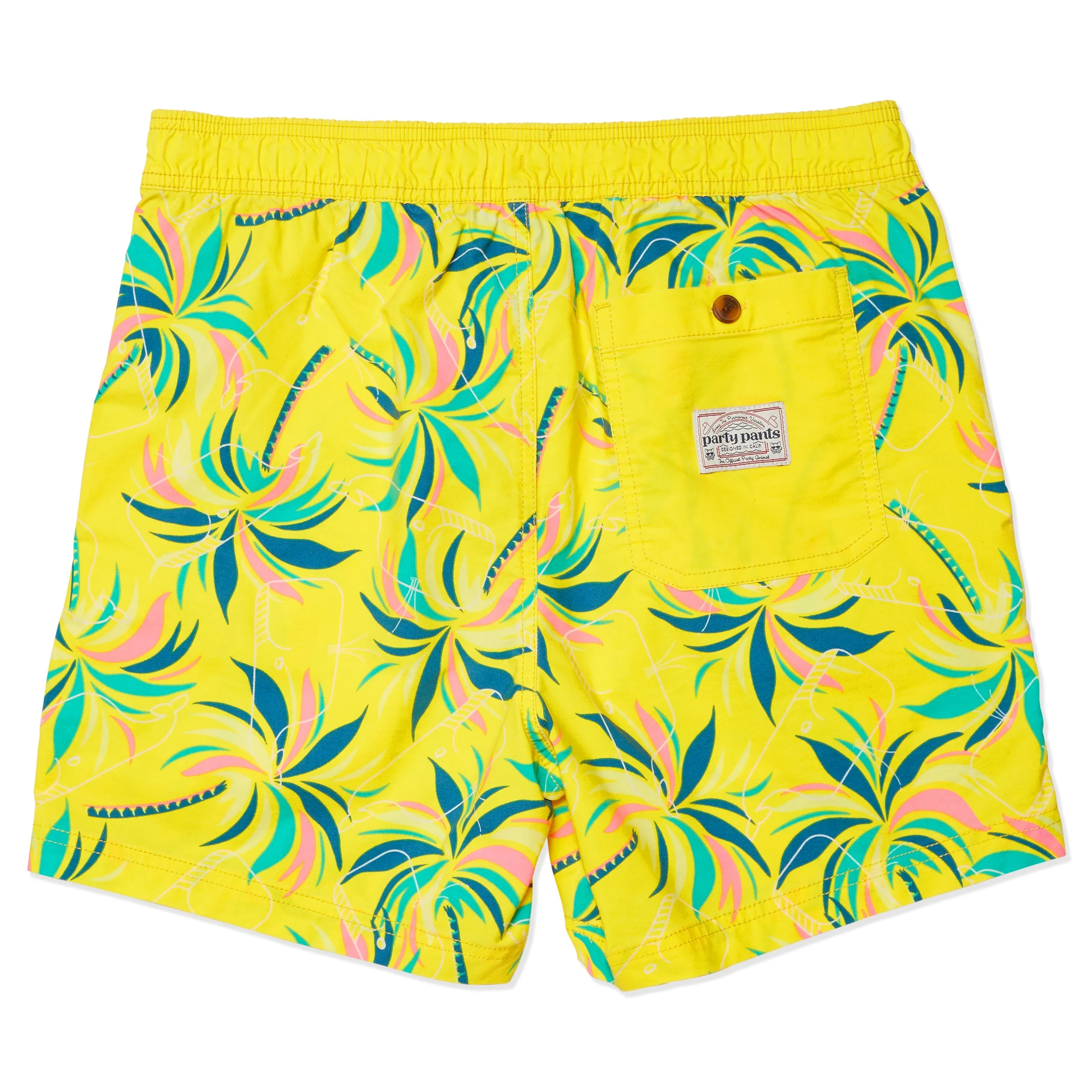 Part Pants USA Gator Done Short - Yellow