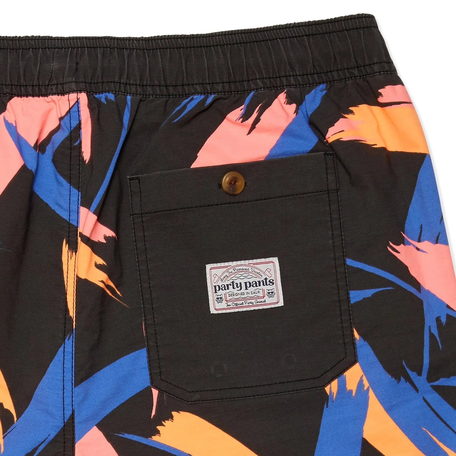 Part Pants USA Stroker Shorts - Black