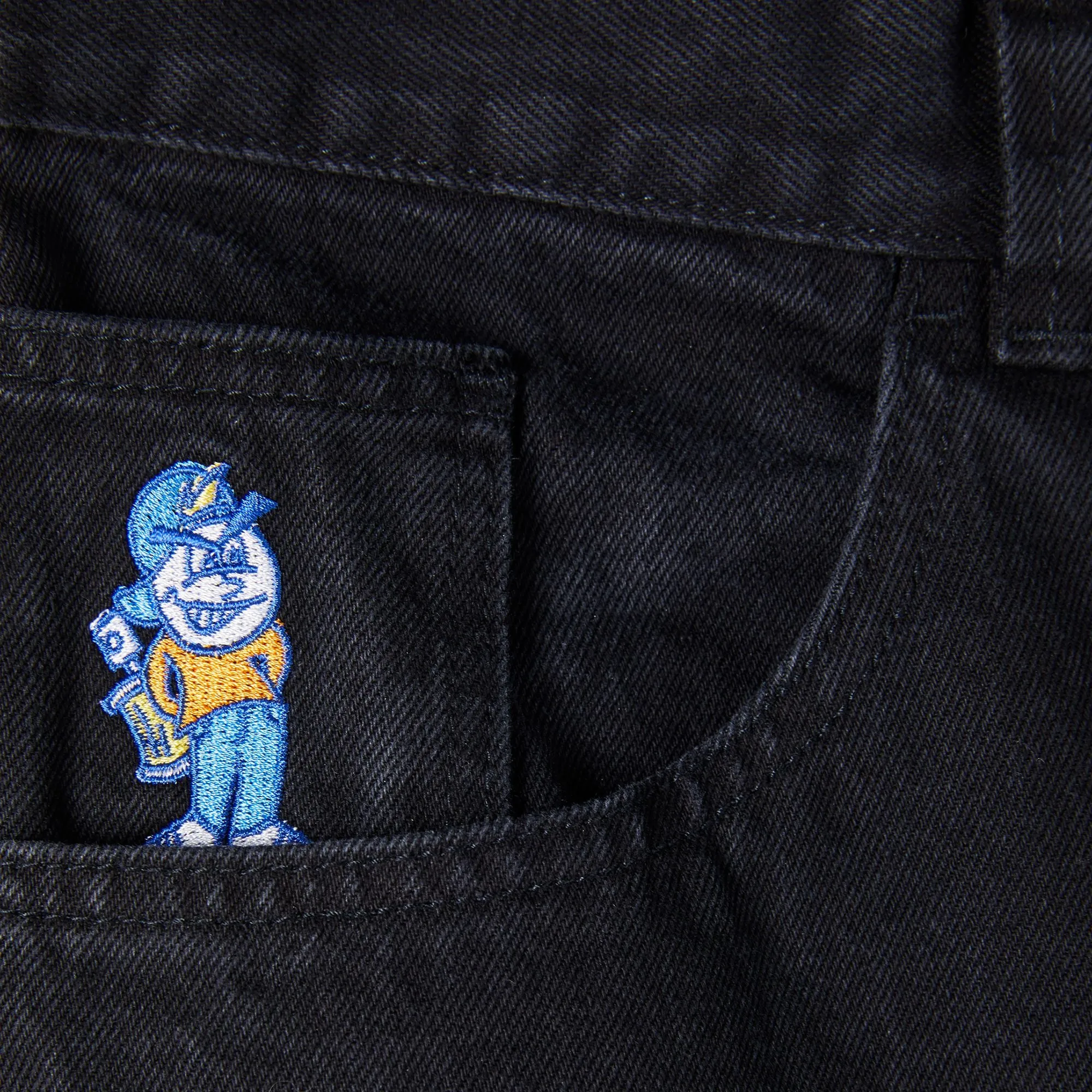 Polar Skate Co '93 Denim  - Pitch Black