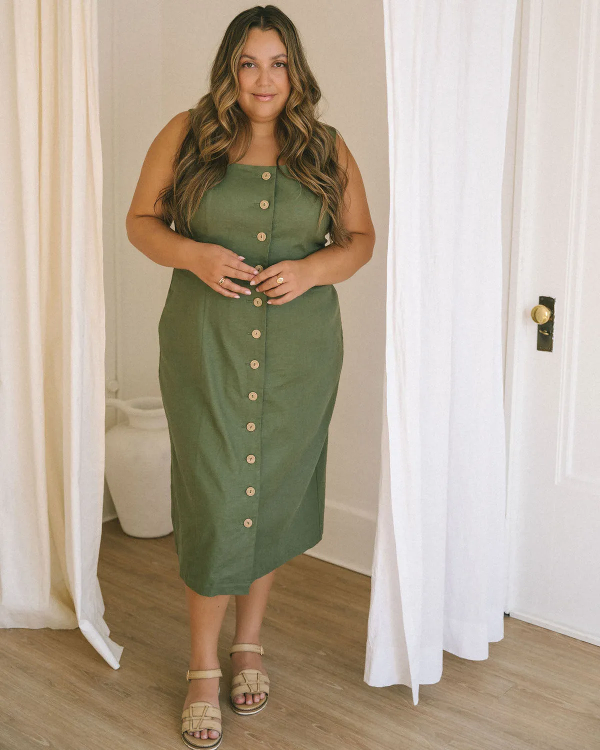 Provence Dress | Pistachio