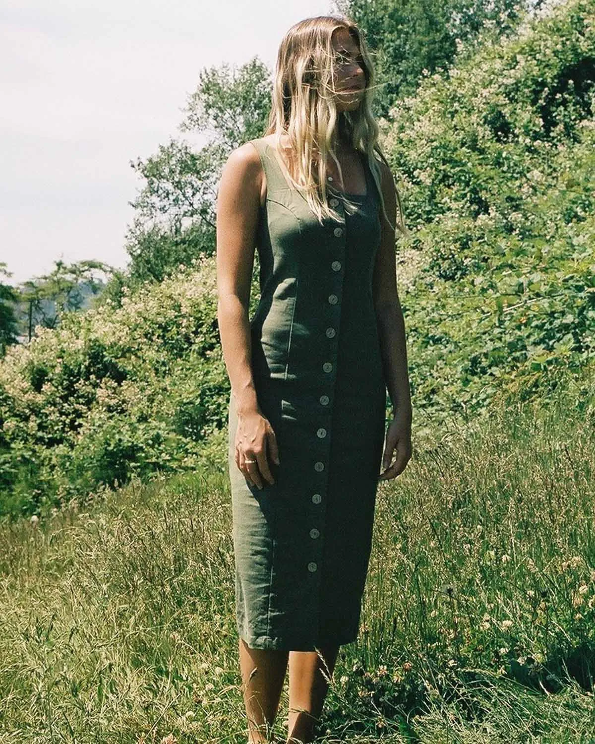 Provence Dress | Pistachio