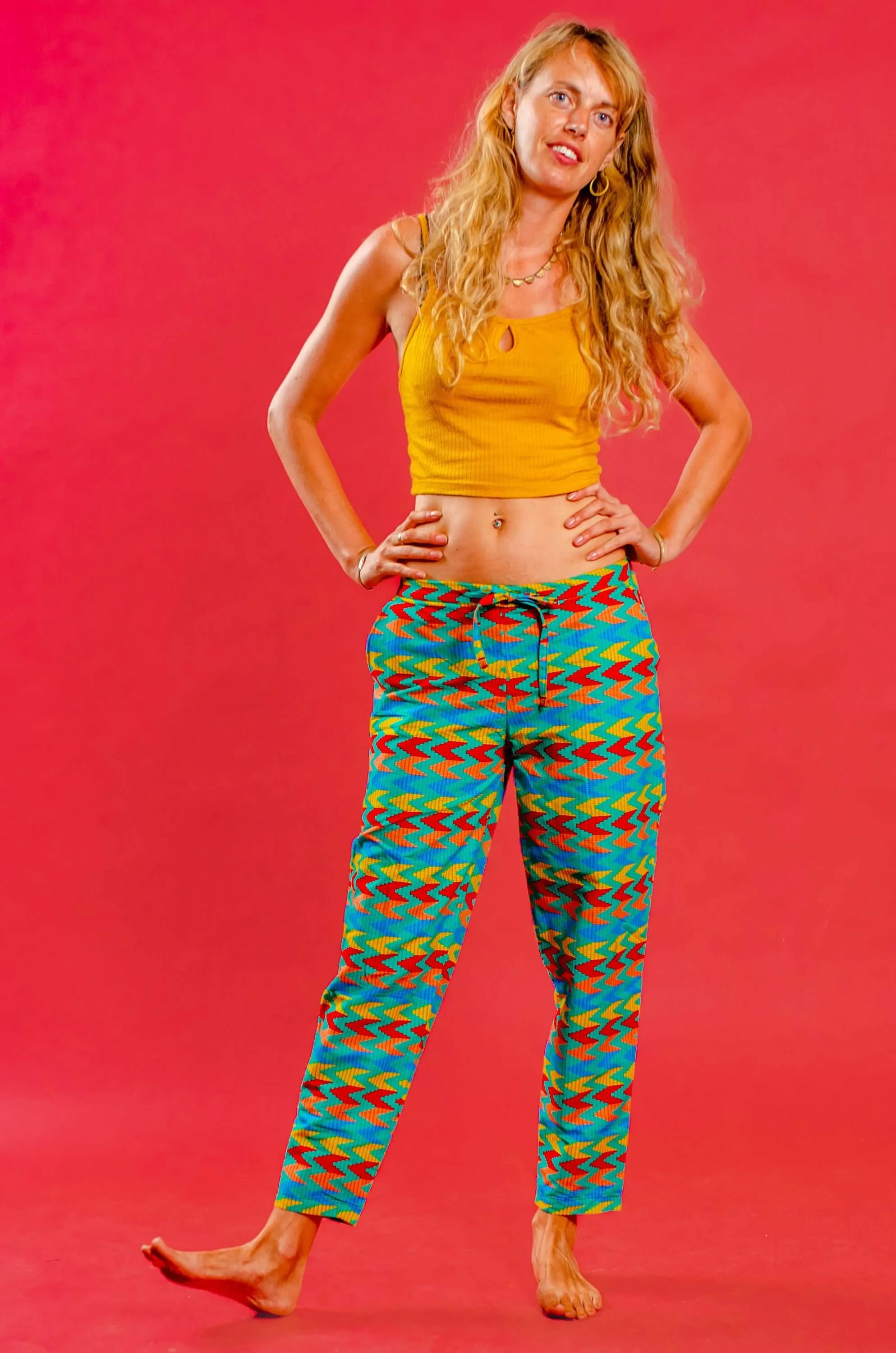 Rebels Republic African Print Trousers