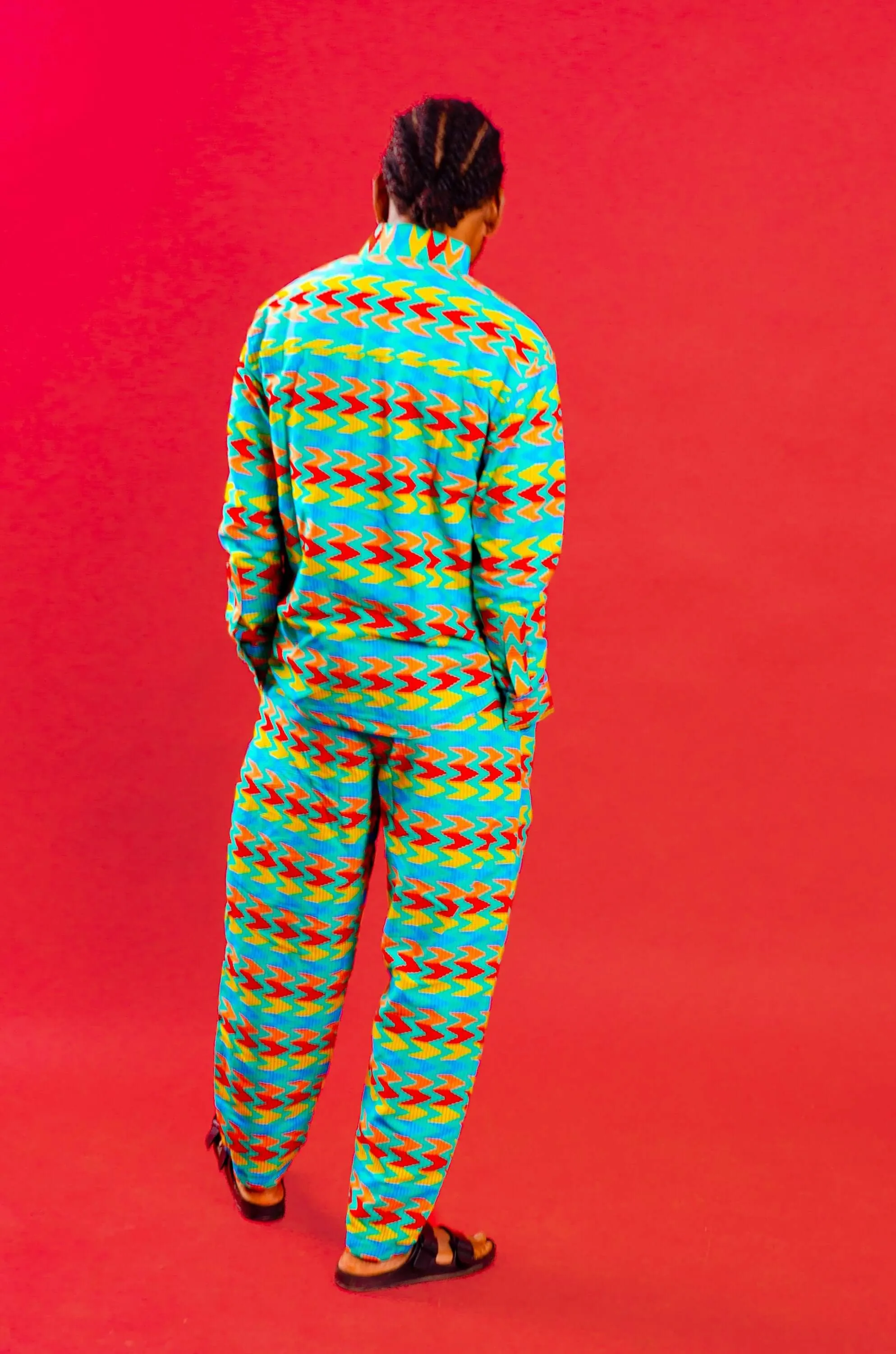 Rebels Republic African Print Trousers