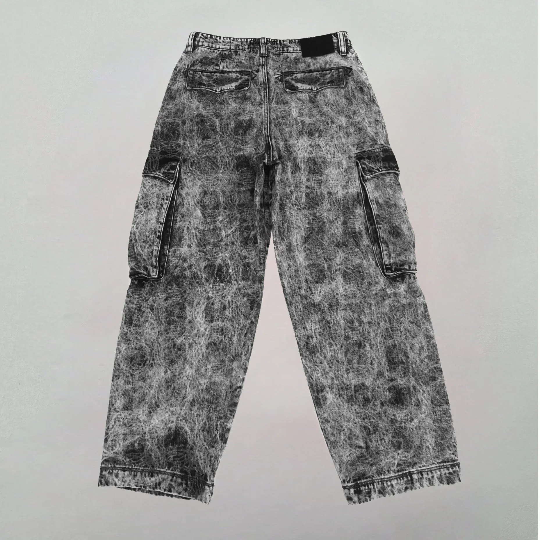 Red Sea Cargo Jeans Black (With Chain)