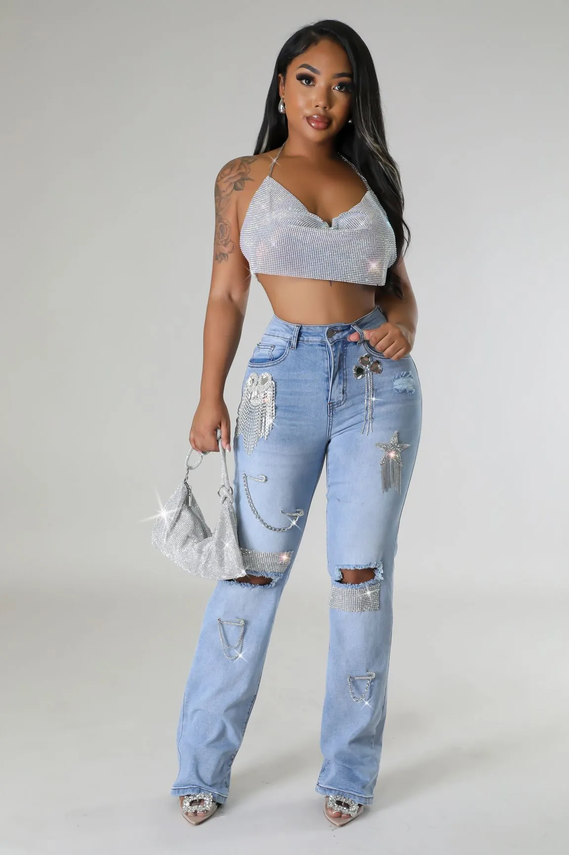 Rock Star Bling Jeans