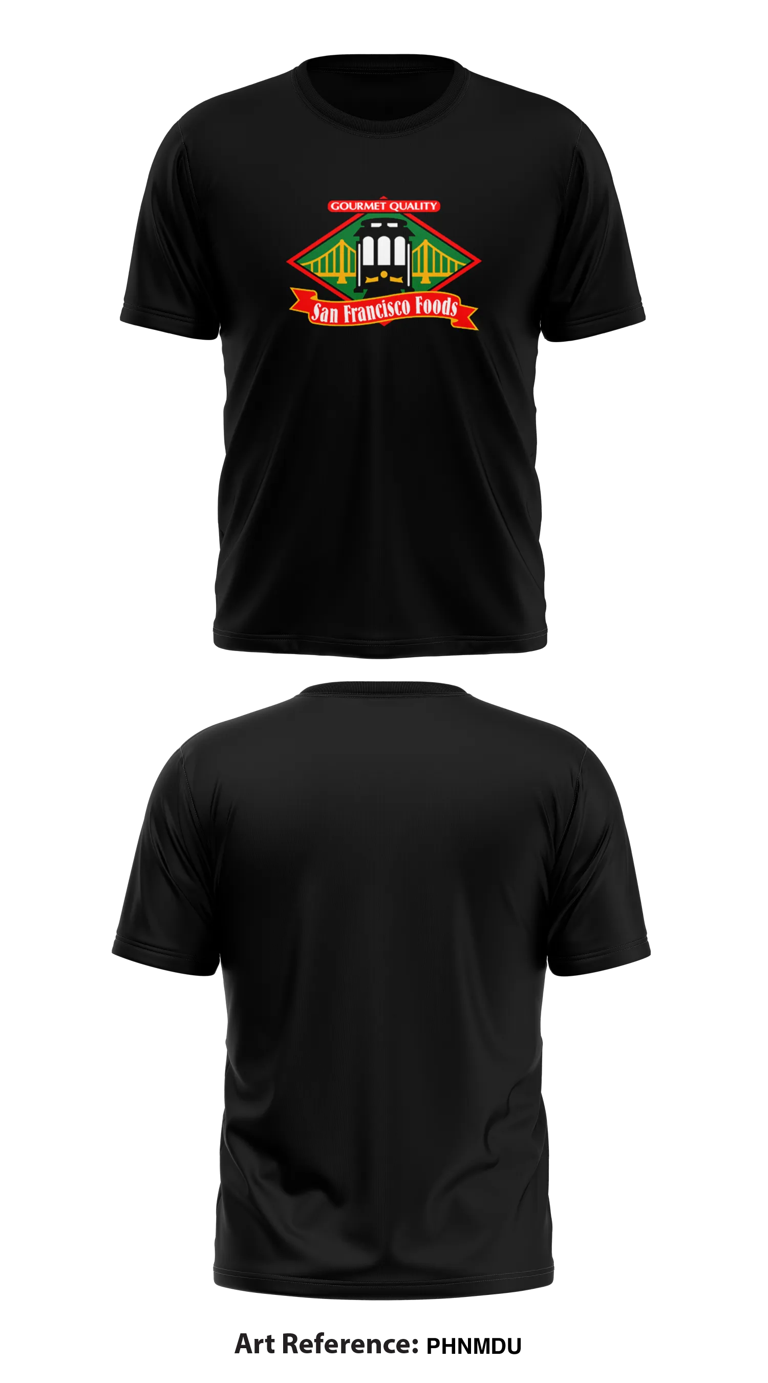 San Francisco Food Store 1 Core Men's SS Performance Tee - phnMDu