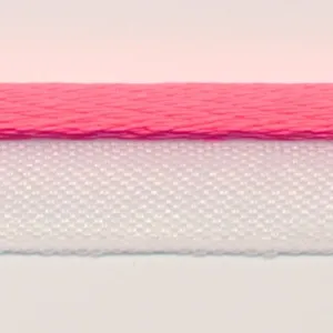 See-Through Piping Tape #154 Fluorescent Pink & White