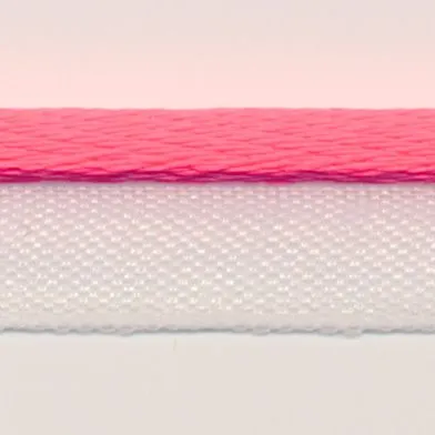 See-Through Piping Tape #154 Fluorescent Pink & White