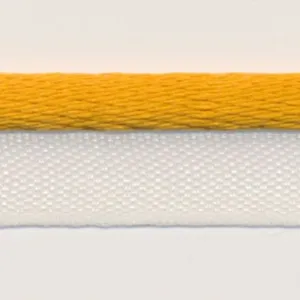 See-Through Piping Tape #161 Cognac & White