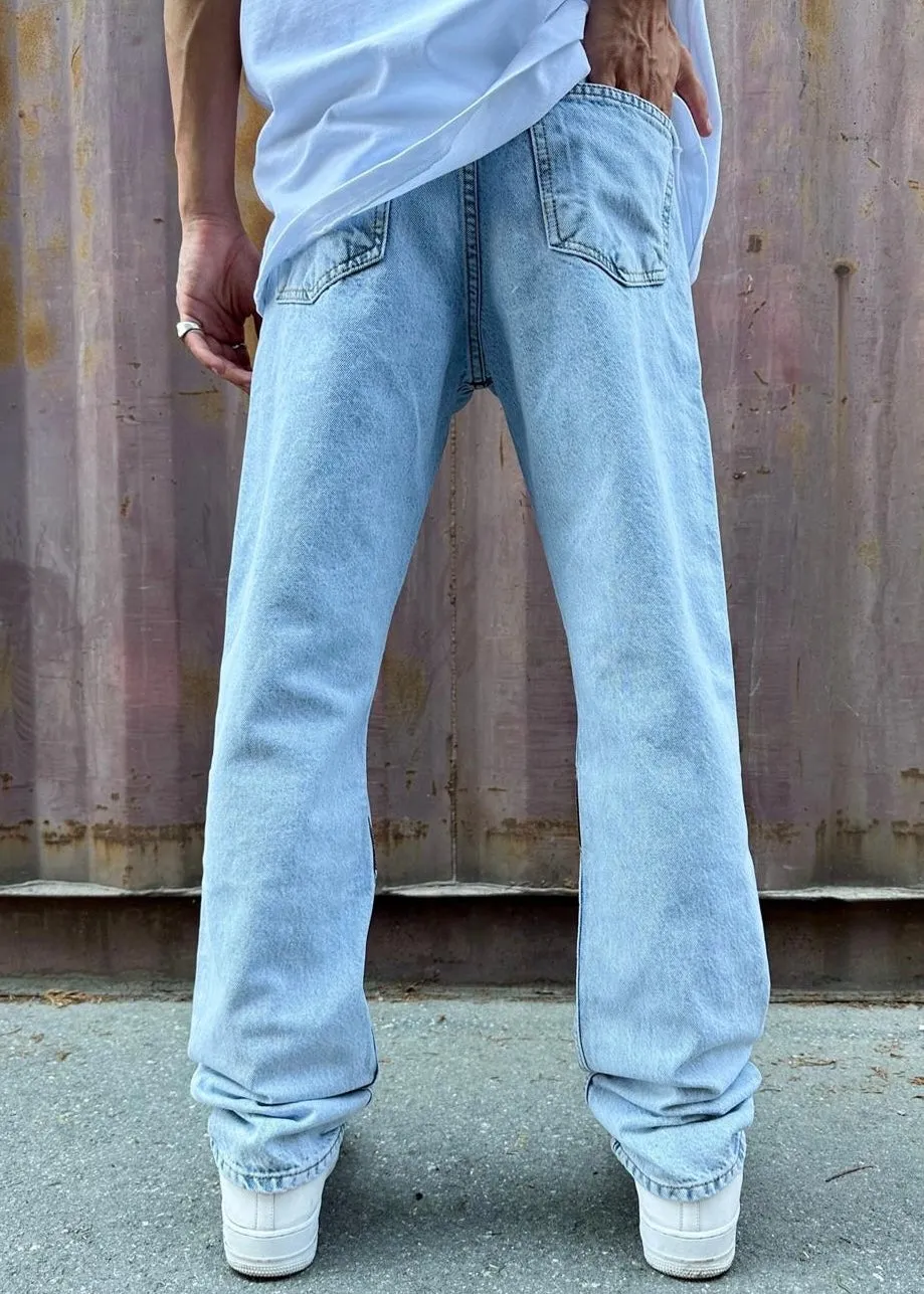 Skeleton Baggy Jeans