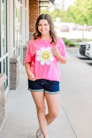 Smiley Daisy Tee