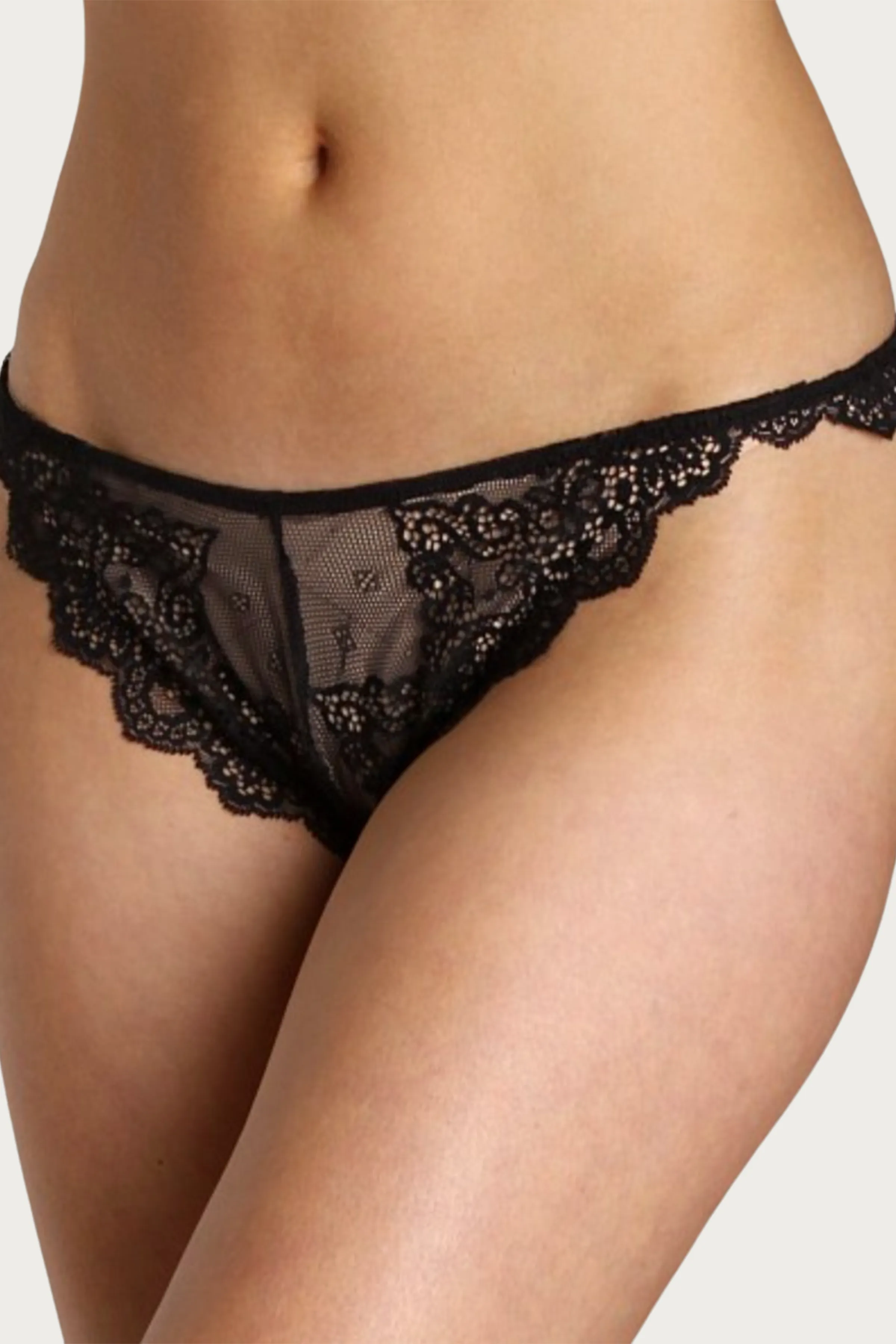 SO FINE LACE THONG