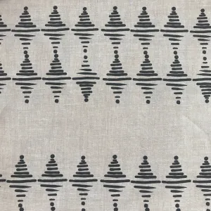 Stacked fabric Pepper on Oatmeal