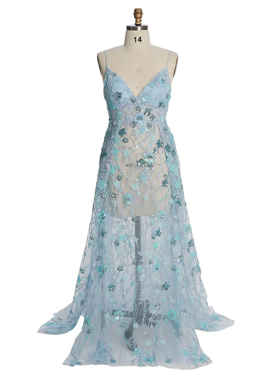 Summer See Through Sparkle Sequins Maternity Photo Shoots Dress Photography Props