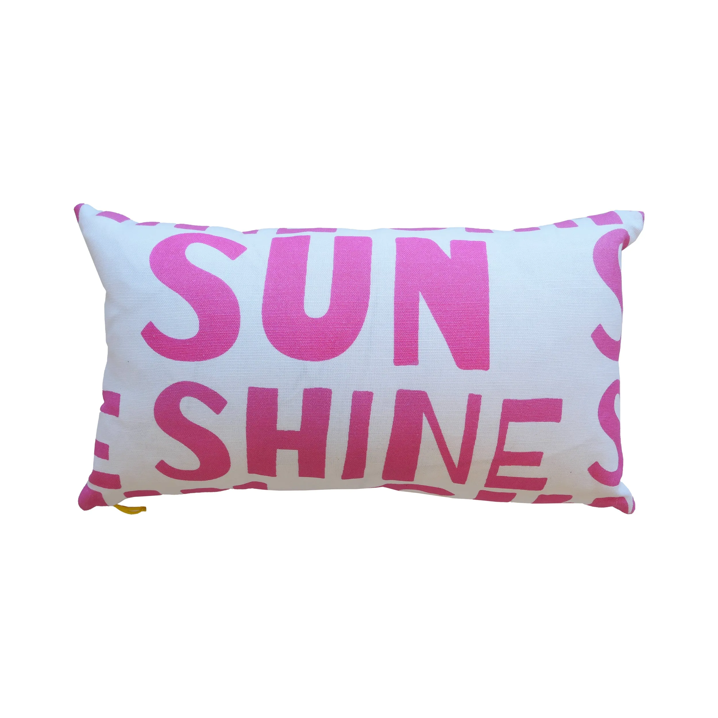 Sunshine Pop Pink Pillow