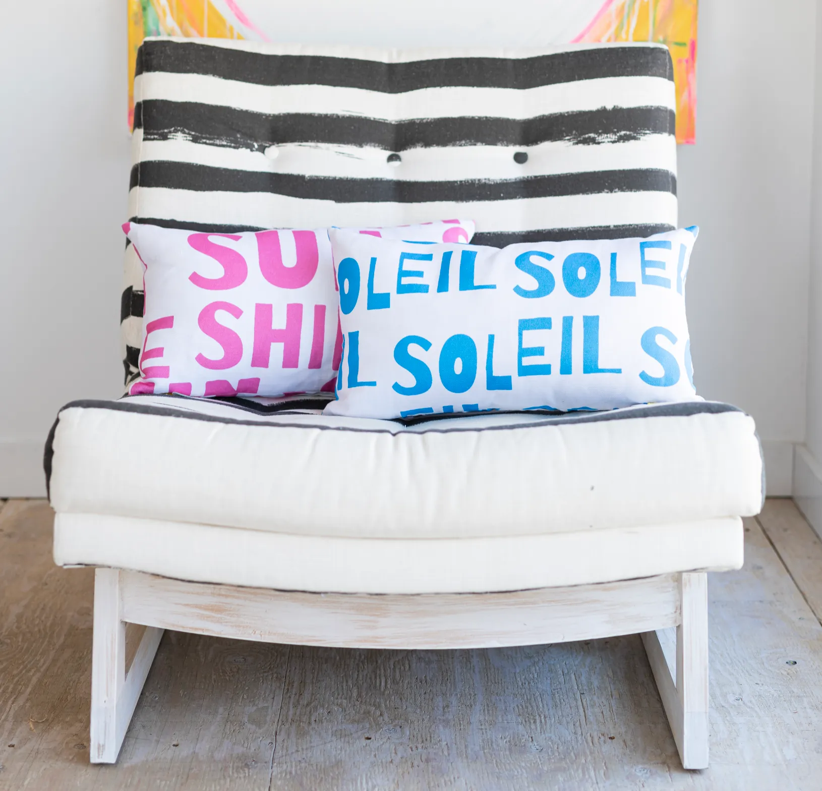 Sunshine Pop Pink Pillow