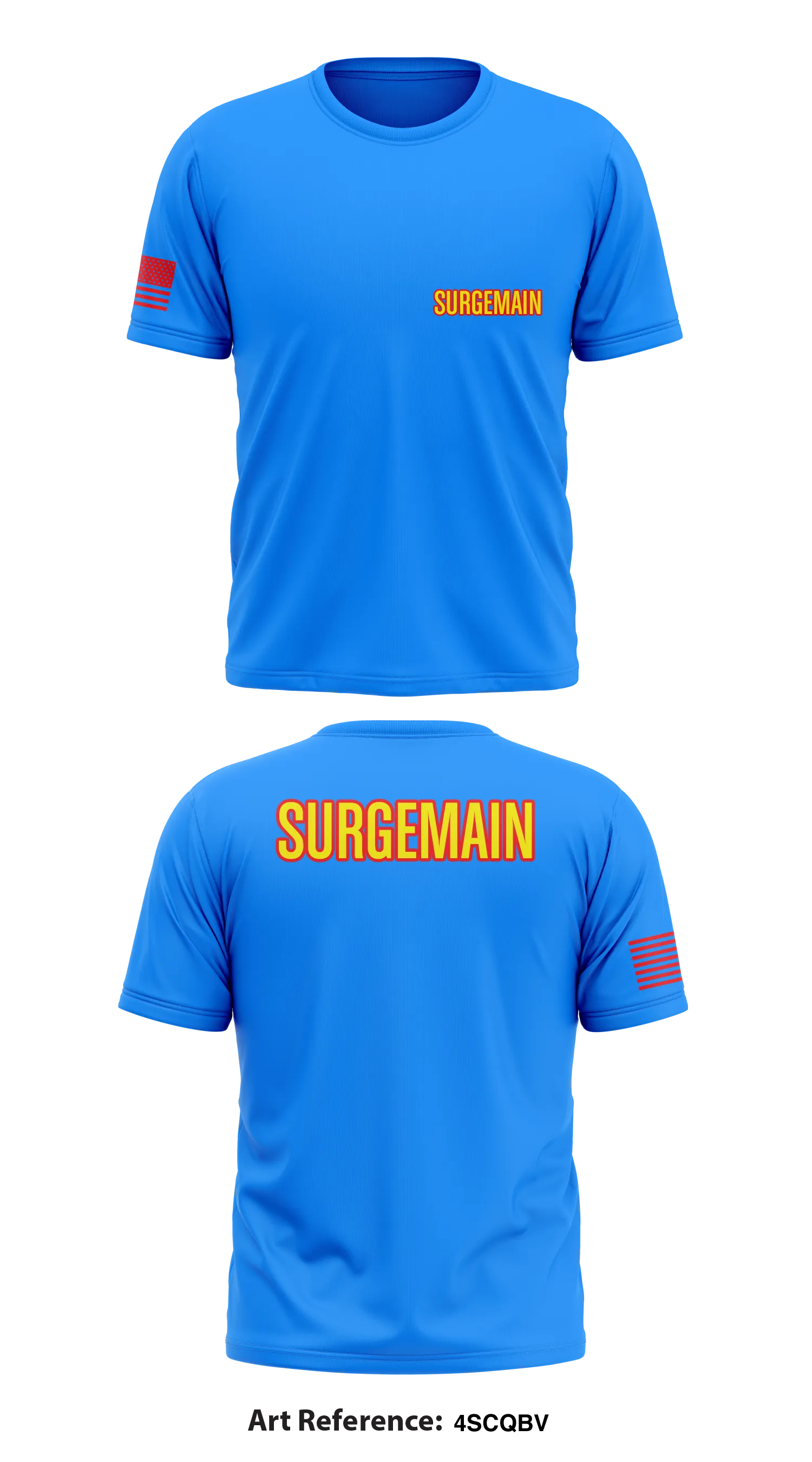 Surgemain  Store 1 Core Men's SS Performance Tee - 4ScqBv