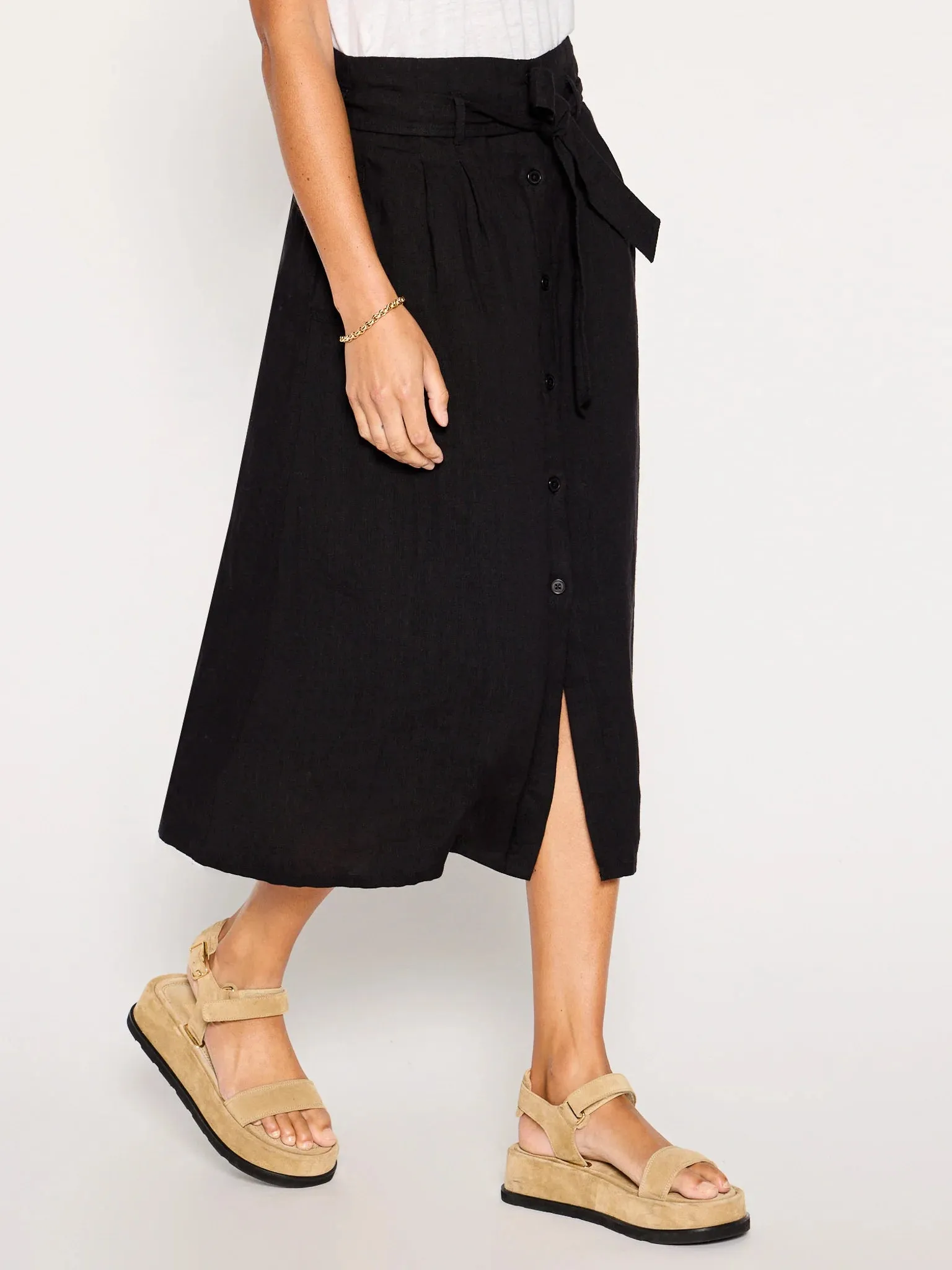 TEAGAN BELTED SKIRT
