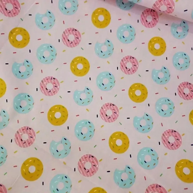 Teramila Pink Crown Style 100% Twill Cotton Fabric for Art Craft Sewing Home Textile Bedding Set Patchwork Material By the Meter