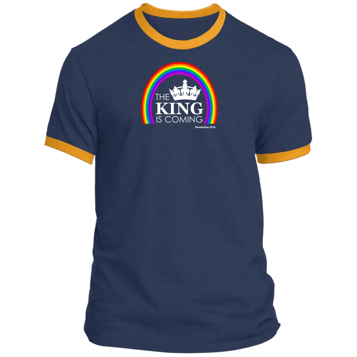 The King is Coming Men’s Ringer Tee