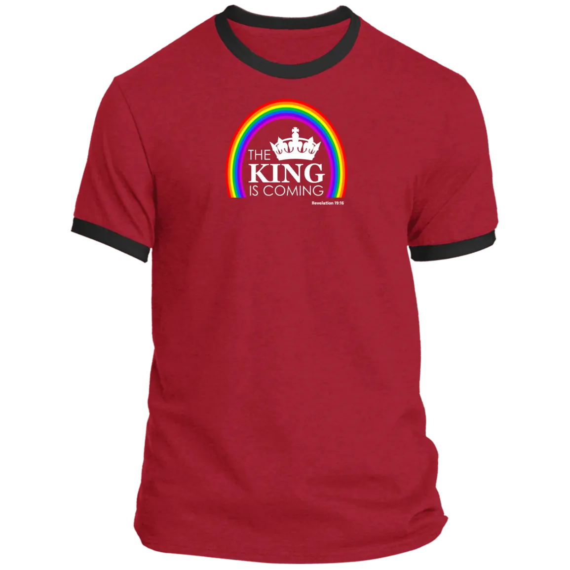 The King is Coming Men’s Ringer Tee