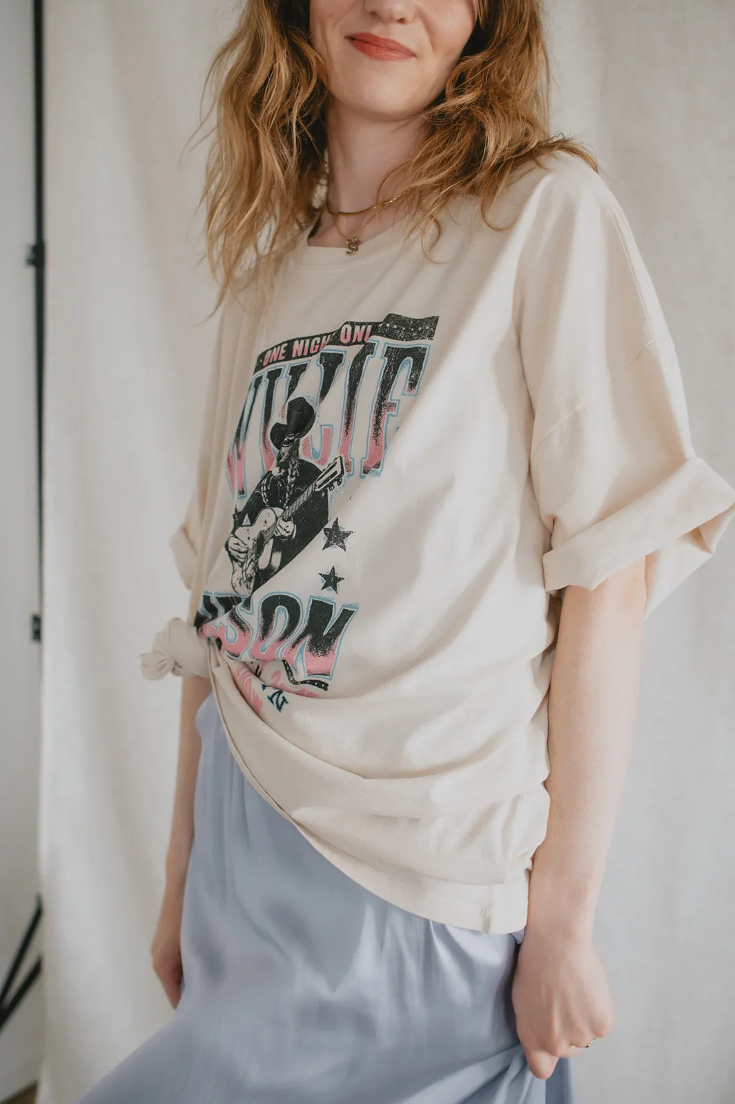 The Willie Nelson One Night Only OS Tee by Daydreamer
