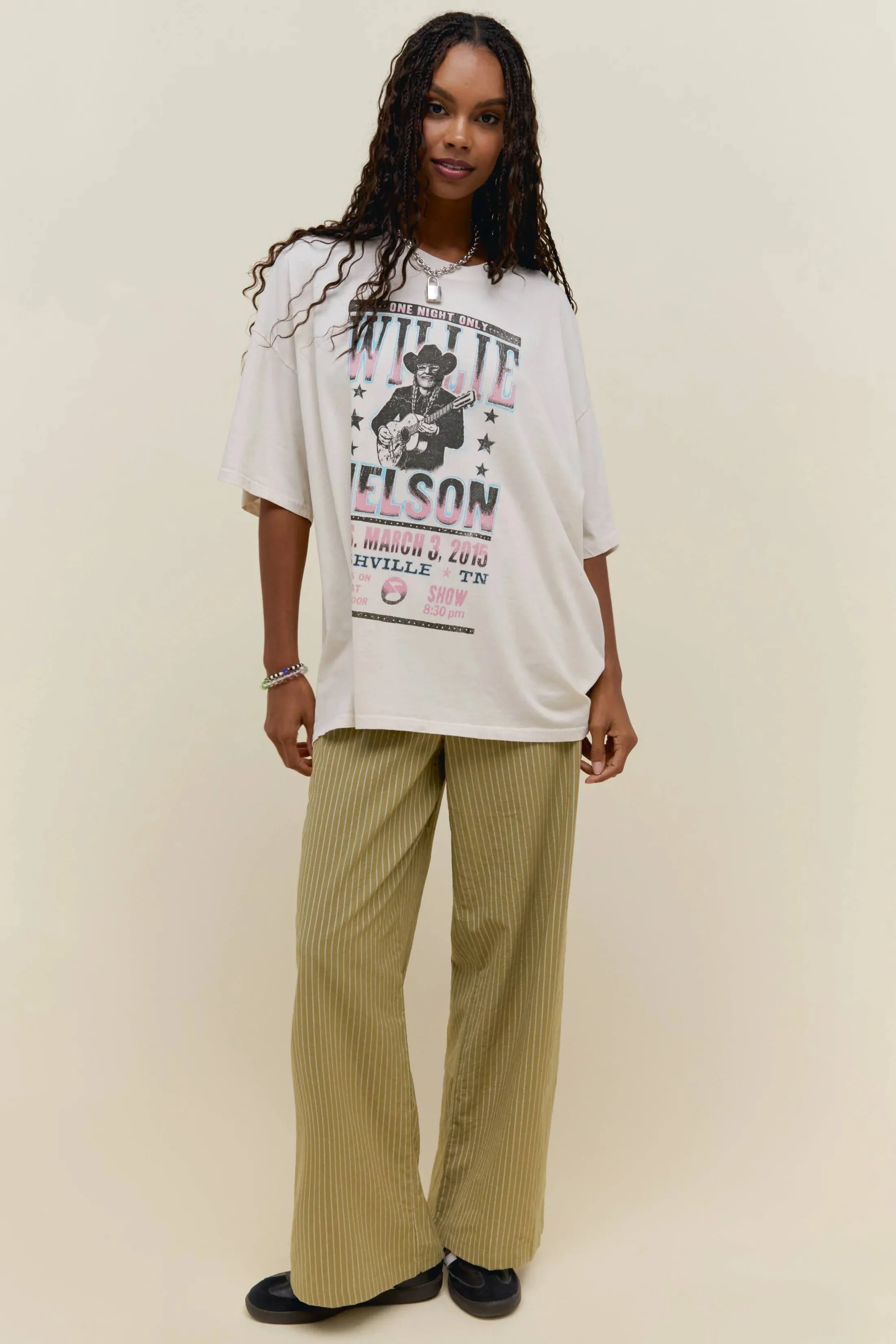 The Willie Nelson One Night Only OS Tee by Daydreamer