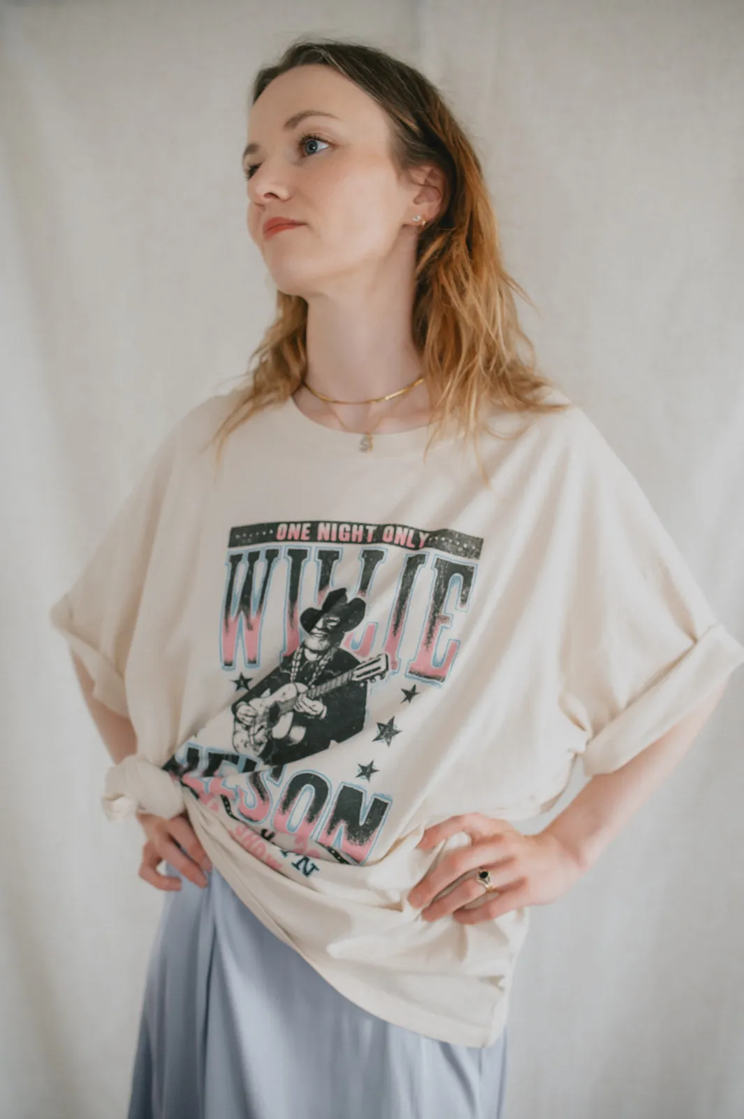 The Willie Nelson One Night Only OS Tee by Daydreamer