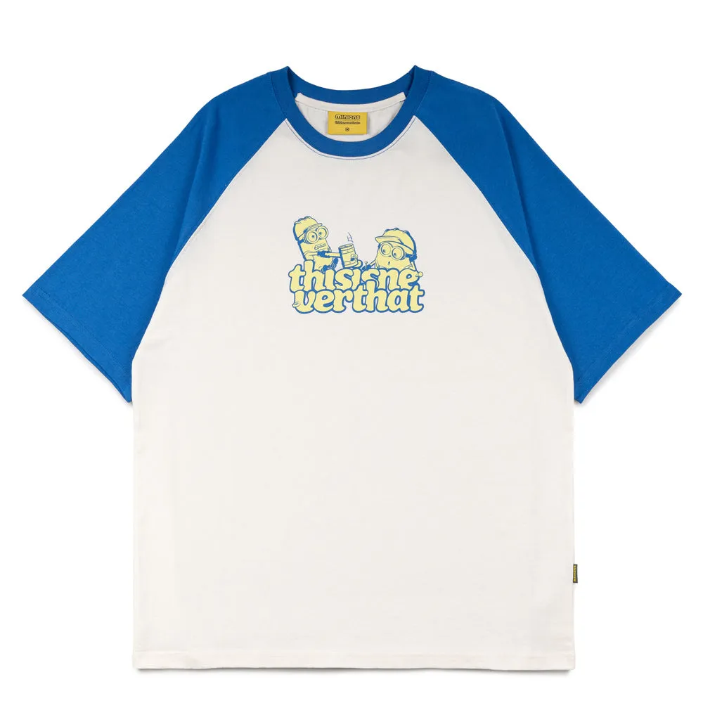 thisisneverthat x Minions Raglan Tee | White