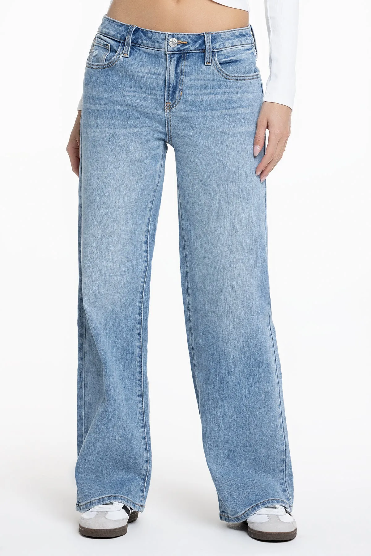 Tropez Baggy Wide Leg Jeans